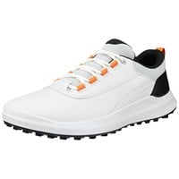 ECCO Men's Golf Core Sport Golf Shoes, White/Black