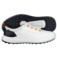 ECCO Men's Golf Core Sport Golf Shoes, White/Black