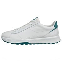 ECCO Mens Street Vibe Golf Shoes, White/Green