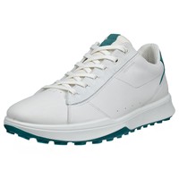 ECCO Mens Street Vibe Golf Shoes, White/Green