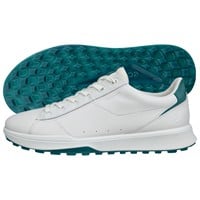 ECCO Mens Street Vibe Golf Shoes, White/Green