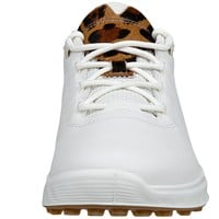 ECCO Womens S Casual Golf Shoes, White/Brown