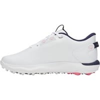 Under Armour Womens Drive Fade 2 Golf Shoes, White/Silver