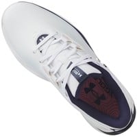 Under Armour Womens Drive Fade 2 Golf Shoes, White/Silver