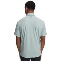Under Armour Men's Drive Bonded Golf Polo, Blue/Grey