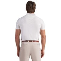 Puma Mens MATTR Check Jacquard Golf Polo, White