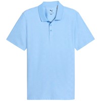 Puma Mens MATTR Check Jacquard Golf Polo