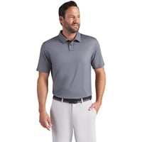 Puma Men's Cloudspun Birdseye Golf Polo, White/Black