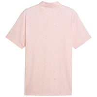 Puma Mens Cloudspun Posey Golf Polo, Pink