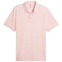 Puma Mens Cloudspun Posey Golf Polo, Pink