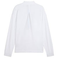 Puma Mens 1/2 Zip Golf Wind Pullover, White