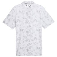Puma Mens X Volition Camo Golf Polo, White