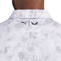 Puma Mens X Volition Camo Golf Polo, White