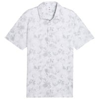 Puma Mens X Volition Camo Golf Polo, White