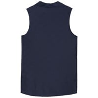 Puma Womens Check Jacquard Sleeveless Golf Polo, Navy