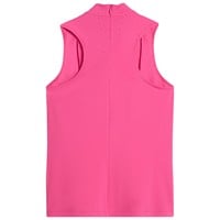 Puma Womens Nylon Sport Sleeveless Golf Mock, Pink