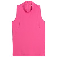 Puma Womens Nylon Sport Sleeveless Golf Mock