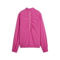 Puma Womens Full Zip Wind Golf Jacket, White