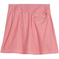 Puma Womens Cloudspun Lana Mono Check 16in Golf Skort, Red