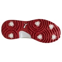 Puma Mens Fusion Grip Golf Shoes, Grey/Red