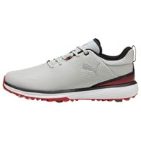 Puma Mens Fusion Grip Golf Shoes, Grey/Red