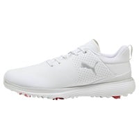 Puma Mens Fusion Grip Golf Shoes, White/Grey