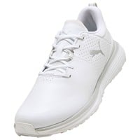 Puma Mens Fusion Grip Golf Shoes, White/Grey