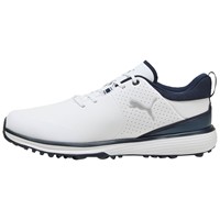 Puma Mens Fusion Grip Golf Shoes, White/Navy