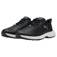 Puma Men's Fusion Grip 6 EVO SL Golf Shoes, Black/Silver