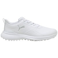 Puma Men's Fusion Grip 6 EVO SL Golf Shoes, White/Grey