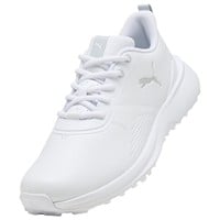 Puma Men's Fusion Grip 6 EVO SL Golf Shoes, White/Grey