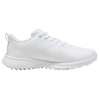 Puma Men's Fusion Grip 6 EVO SL Golf Shoes, White/Grey