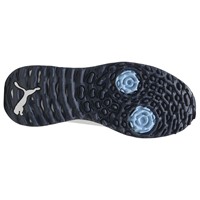 Puma Men's Fusion Grip 6 EVO SL Golf Shoes, White/Silver