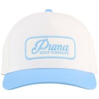 Puma Mens Jupiter Golf Hat, White/Light Blue