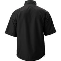 TGW Mens Vapor Short Sleeve Golf Rain Pullover, Black