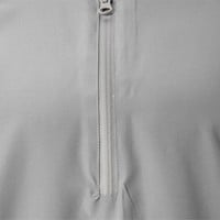 TGW Mens Vapor Short Sleeve Golf Rain Pullover, Grey