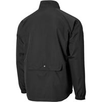 TGW Mens Packable Vapor Long Sleeve Golf Rain Pullover, Black