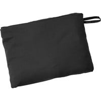 TGW Mens Packable Vapor Long Sleeve Golf Rain Pullover, Black