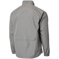 TGW Mens Packable Vapor Long Sleeve Golf Rain Pullover, Grey