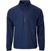 TGW Mens Packable Vapor Long Sleeve Golf Rain Pullover, Navy
