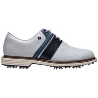 FootJoy Mens Premiere Series Packard Golf Shoes, White/Navy