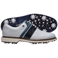 FootJoy Mens Premiere Series Packard Golf Shoes, White/Navy