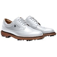 FootJoy Mens Premiere Series Marquis Golf Shoes, White/Brown