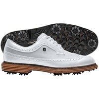 FootJoy Mens Premiere Series Marquis Golf Shoes, White/Brown