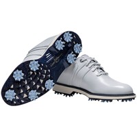 FootJoy Womens Premiere Series Packard Golf Shoes, White/Blue