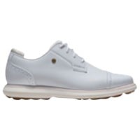 FootJoy Womens Traditions Cap Toe Golf Shoes, White