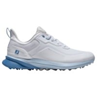 FootJoy Womens Pro SL Golf Shoes, White/Blue