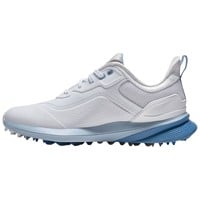FootJoy Womens Pro SL Golf Shoes, White/Blue