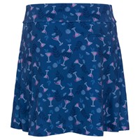 Greg Norman Womens Martini Party 17in Golf Skort, Navy