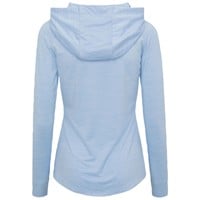 Greg Norman Womens Momentum Golf Hoodie, Light Blue